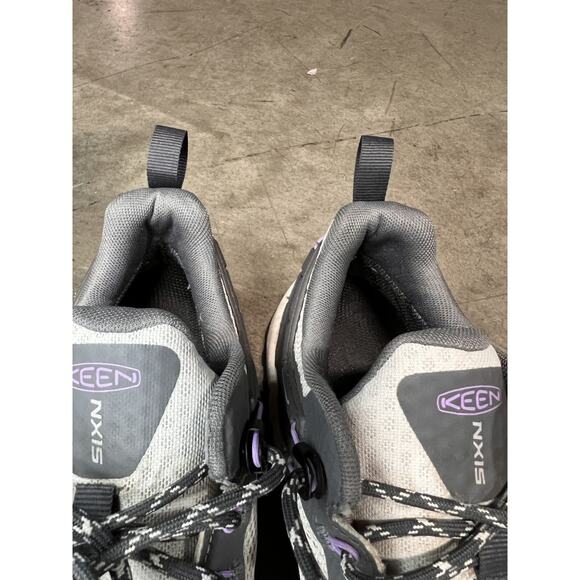 KEEN Women's Gray and Purple Shoes - Picture 4 of 12